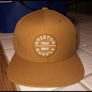 Gold Brixton SnapBack